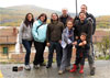 Familias desde Lig�erzana y Madrid. 10-11-12