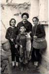 Elvira González e hijos