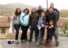 Familias desde Ligüerzana y Madrid. 10-11-12