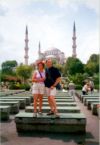 Barruelanos en la Mezquita Azul de Estambul - Turquía